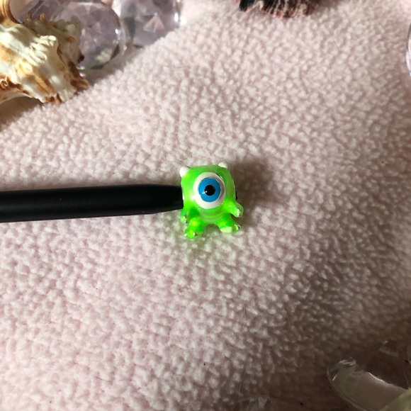 NWT 925 Sterling Silver Mike Wazowski from Monsters Inc Charm for Pandora - Picture 2 of 4